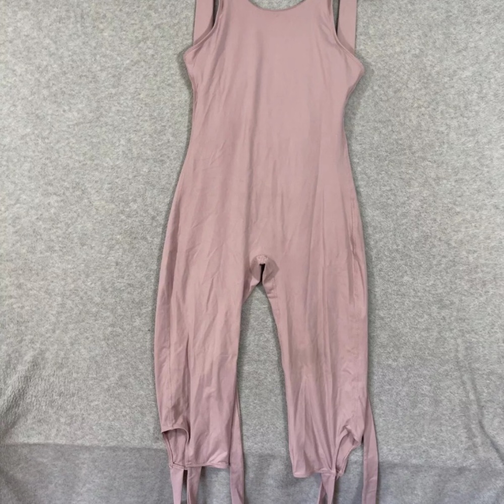 Women's Pink Ballet Style Jumpsuit Namastetics Size S
